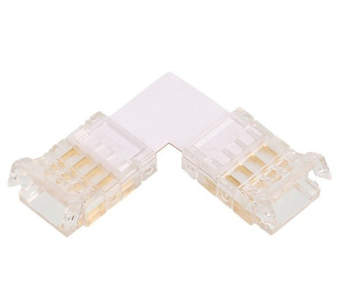 Соединитель лент угловой жесткий Wolta WLS-4PIN-RGB-10MM-L