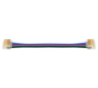 Соединитель с проводом универсальный Wolta  WLS-5PIN-RGBW-12MM-2