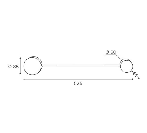 Накладной светильник Wolta Molecule WSL-GX53/13LG