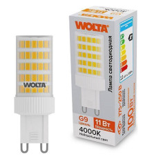 Лампа светодиодная Wolta  G9 11Вт 4000K WSTD-JCD-11W4KG9-C