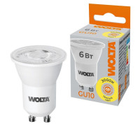 Лампа светодиодная Wolta  WSTD-JCDR-MR11-6W3KGU10-L