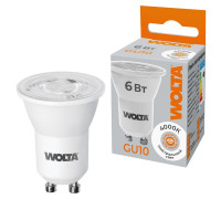 Лампа светодиодная Wolta  WSTD-JCDR-MR11-6W4KGU10-L