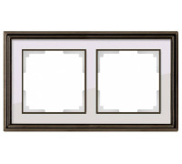 Рамка на 2 поста Werkel  WL17-Frame-02