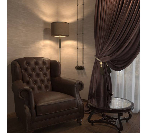 Выключатель одноклавишный без рамки Werkel Ретро бронзовый W5712012