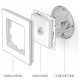 ТВ-розетка оконечная без рамки Werkel W1183006