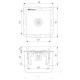 ТВ-розетка оконечная без рамки Werkel W1183006