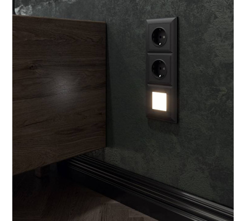 Рамка на 3 поста Werkel черный матовый W0032208