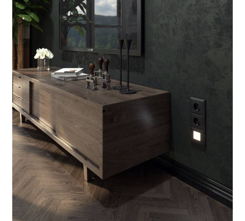 Рамка на 3 поста Werkel черный матовый W0032208