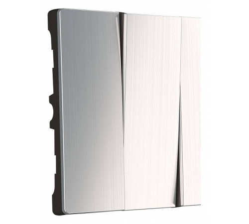 Клавиши для выключателя трехклавишного Werkel Глянцевый никель W1139002