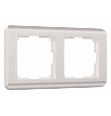 Рамка на 2 поста Werkel Stream перламутровый W0022113