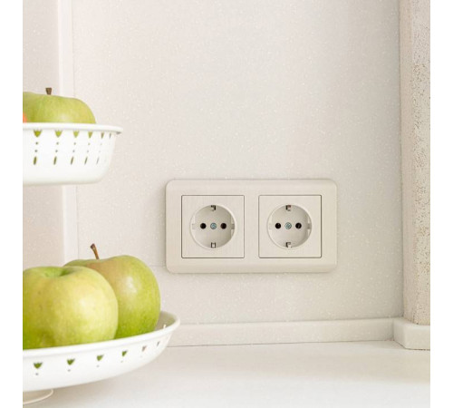 Рамка на 2 поста Werkel Stream перламутровый W0022113