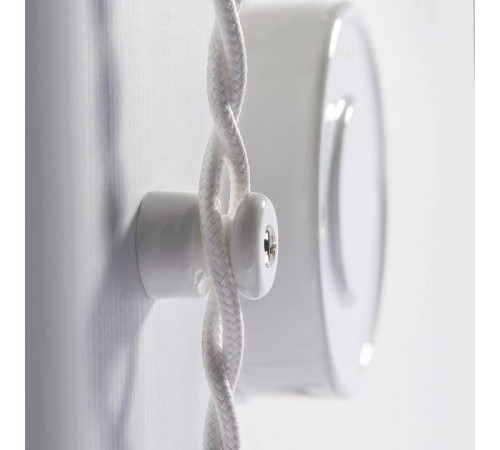 Изолятор керамический Werkel Ретро W6431301 (белый)