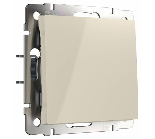 Кнопка звонка без рамки Werkel Cлоновая Кость a051472