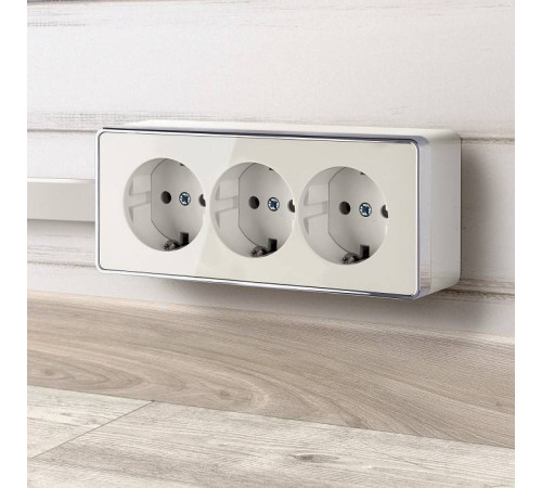 Розетка с заземлением Werkel W507 W5073103