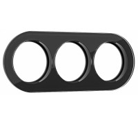 Рамка на 3 поста Werkel черный W0035108