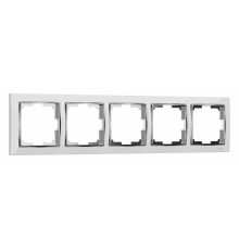 Рамка на 5 постов Werkel Snabb белый W0051901