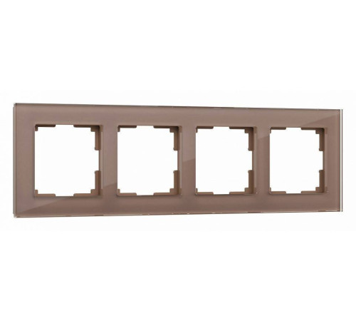 Рамка на 4 поста Werkel Favorit латте W0041142