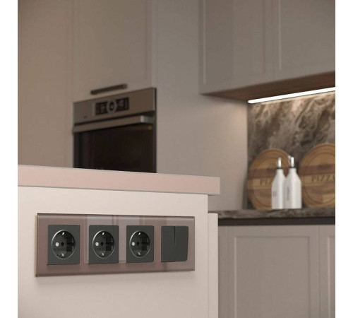 Рамка на 4 поста Werkel Favorit латте W0041142