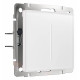 Диммер сенсорный с подсветкой и функцией Wi-Fi, без рамки Werkel белые W3443101