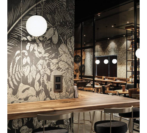 Диммер сенсорный с подсветкой и функцией Wi-Fi, без рамки Werkel черные W3443108