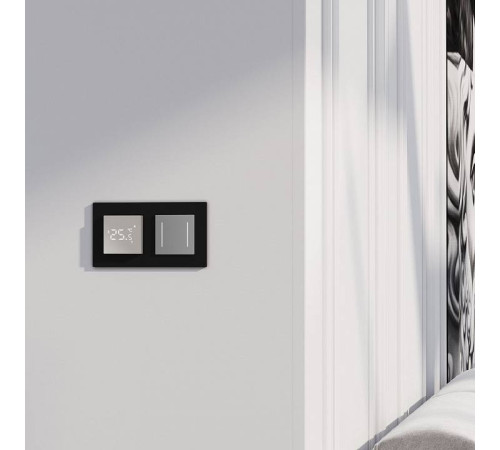 Панель климатическая сенсорная встраиваемая Werkel дымчатый W1151217