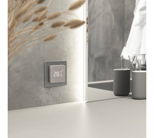 Панель климатическая сенсорная встраиваемая Werkel дымчатый W1151217