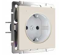 Розетка с заземлением с подсветкой, без рамки Werkel DBQ29 W1171462