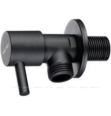 Вентиль угловой Allen Brau Priority Round 1/2 черный матовый 5.31026-31