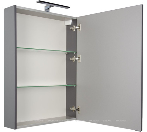 Зеркало Aquanet Алвита 60 L серый антрацит 00281442