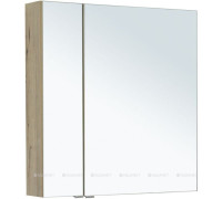 Зеркало Aquanet Алвита 80 дуб веллингтон белый 00277537