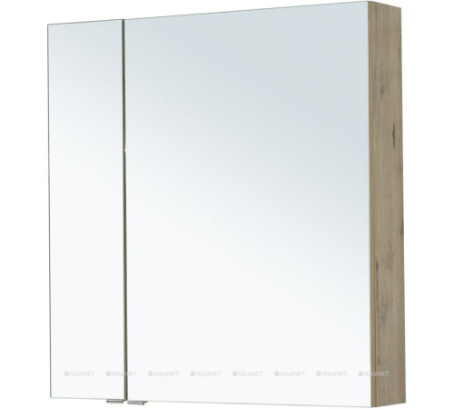 Зеркало Aquanet Алвита 80 дуб веллингтон белый 00277537