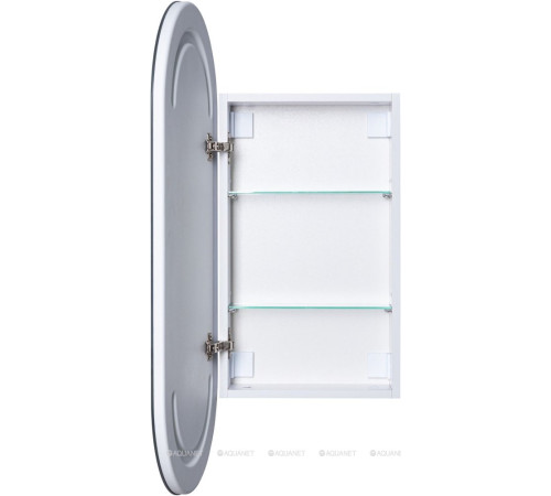 Зеркальный шкаф Aquanet Монте овал 40х90 LED 00344786
