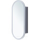 Зеркальный шкаф Aquanet Монте овал 40х90 LED 00344786