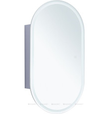 Зеркальный шкаф Aquanet Монте овал 50х90 LED 00344787