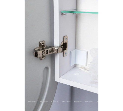 Зеркальный шкаф Aquanet Монте овал 50х90 LED 00344787