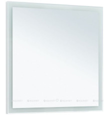 Зеркало Aquanet Гласс 80 LED белый глянец 00274016