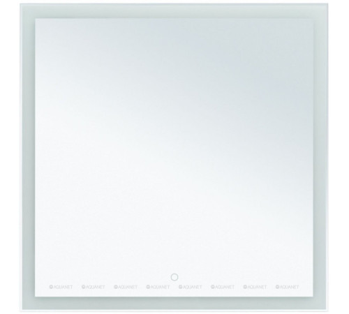 Зеркало Aquanet Гласс 80 LED белый глянец 00274016