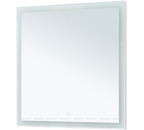 Зеркало Aquanet Гласс 80 LED белый глянец 00274016