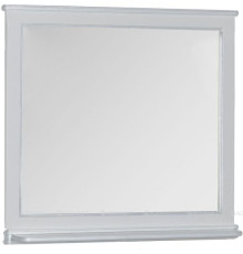 Зеркало Aquanet Валенса 110 белый кракелюр серебро 00180149