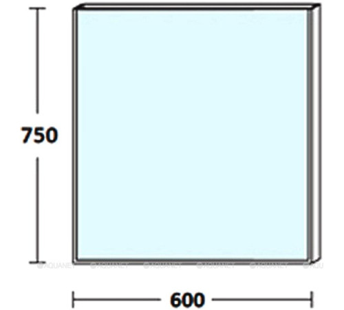 Зеркало De Aqua Сильвер 60 медь 00261678