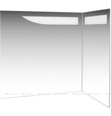 Зеркало De Aqua Трио Люкс 890х550 мм правое белый 184504