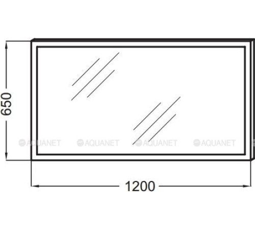Зеркало Jacob Delafon Ola 120 см с LED-подсветкой и функцией антипар EB1444-NF