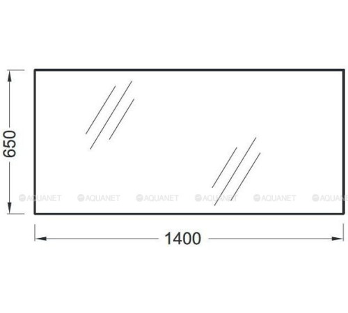 Зеркало Jacob Delafon Terrace 140 см 140х4х65 см EB1190-NF