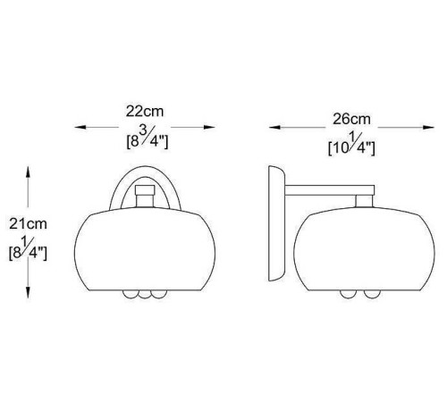 Бра Zumaline Crystal W0076-01D-F4FZ