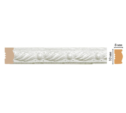 Молдинг DECOMASTER 107-20 10х8х2400 мм 107-20