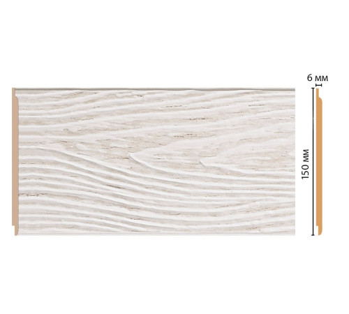 Молдинг DecoMaster 138-7 150х6х2400 мм 138-7
