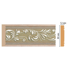 Молдинг DECOMASTER 150-59 80х12х2400 мм 150-59