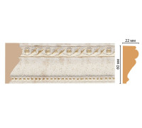 Молдинг DECOMASTER 161-41 полистирол 60х22х2400 мм 161-41