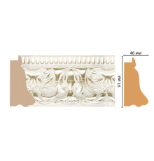 Багет из полистирола Decomaster 91х46х2900 мм 413-182