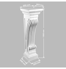 Пьедестал DECOMASTER 1060х300х322 мм 68687